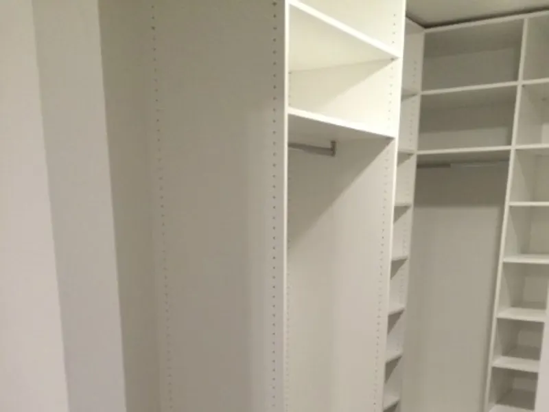 Ankleide weiß kunststoff