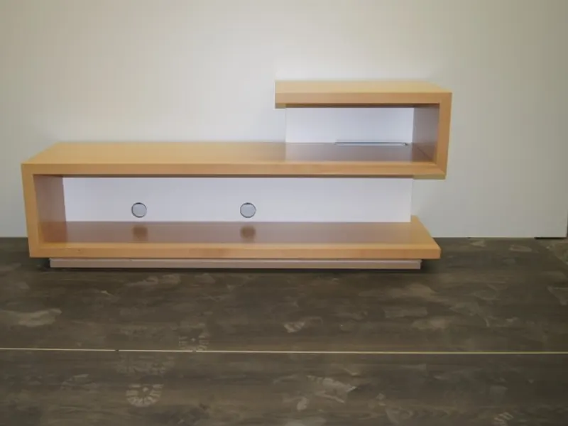 TV-Regal Buche weiß