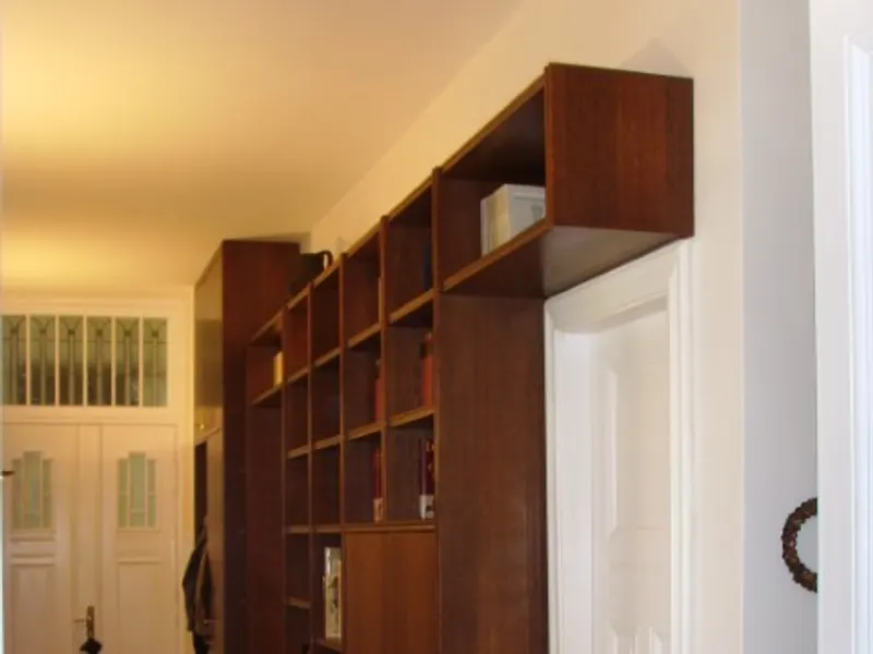 Bücherregal, Eiche gebeitzt, Flur