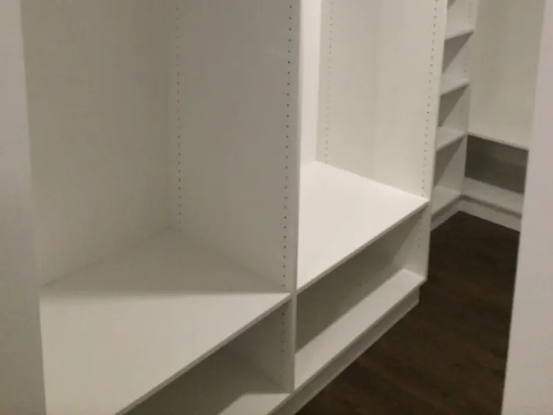 Ankleide weiß kunststoff