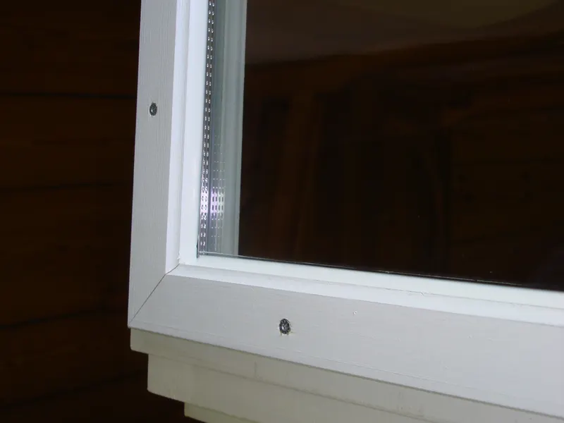 Vorsatzfenster mit Isolierglas Ecke
